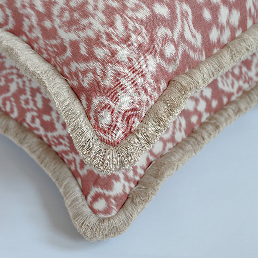 Farah Cushion - Burgundy