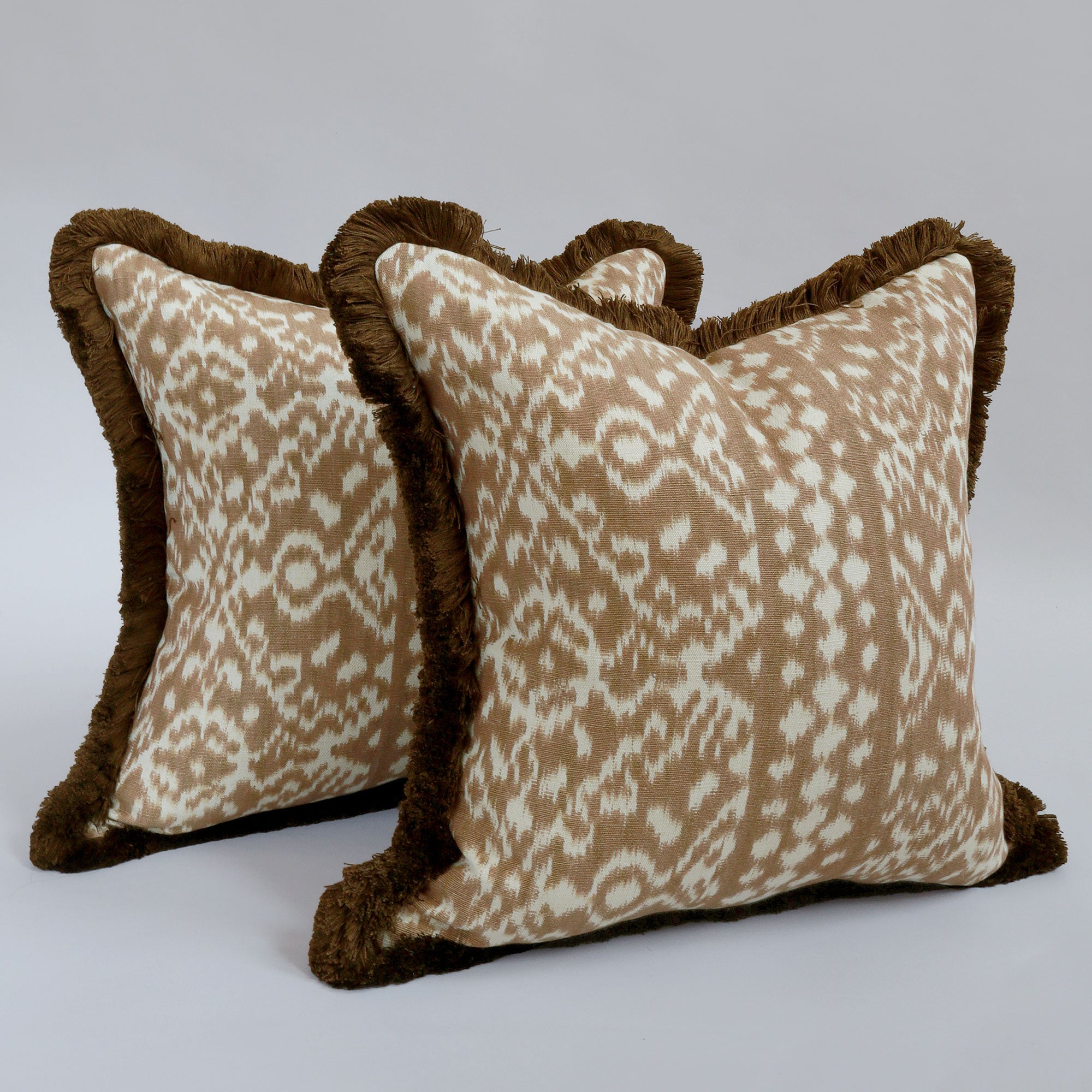 Farah Cushion - Saddle