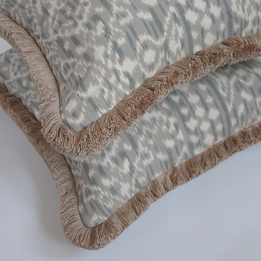 Farah Cushion - Stone Grey