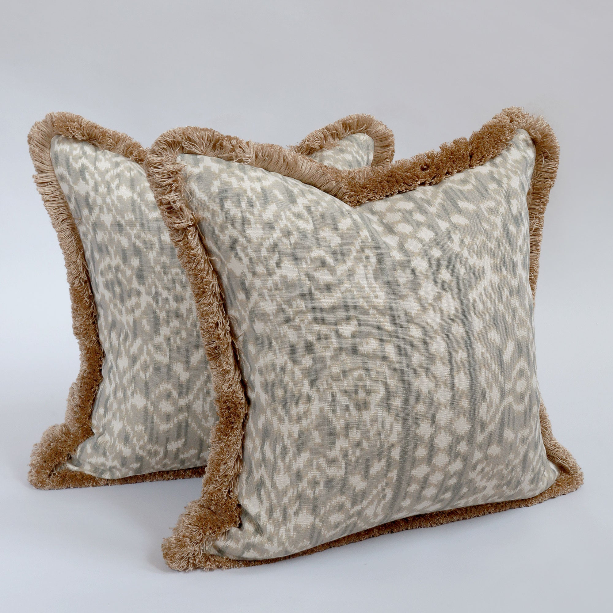 Farah Cushion - Stone Grey