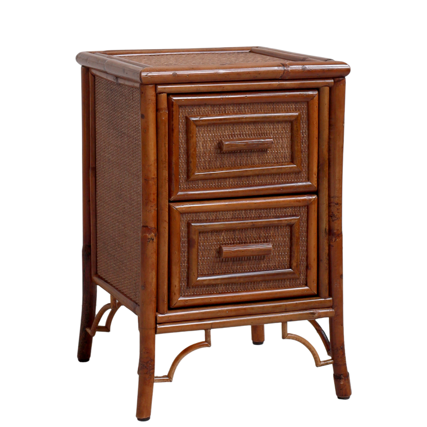 Cubitt Rattan Bedside Table