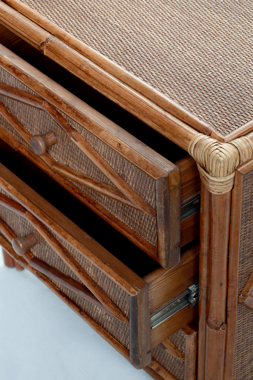 Osborne Rattan Bedside Table