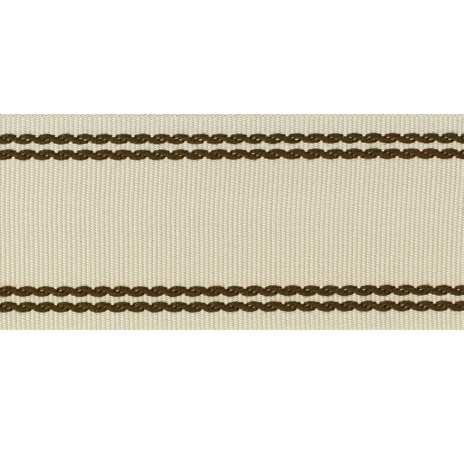 Braid with Tramlines - Flax and Bronze