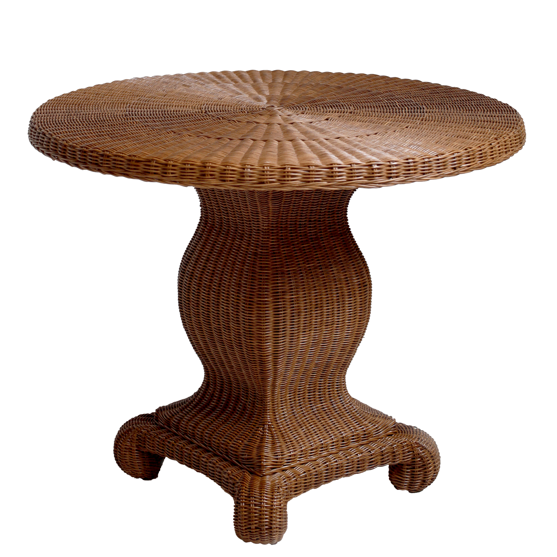 Taormina Rattan Round Table