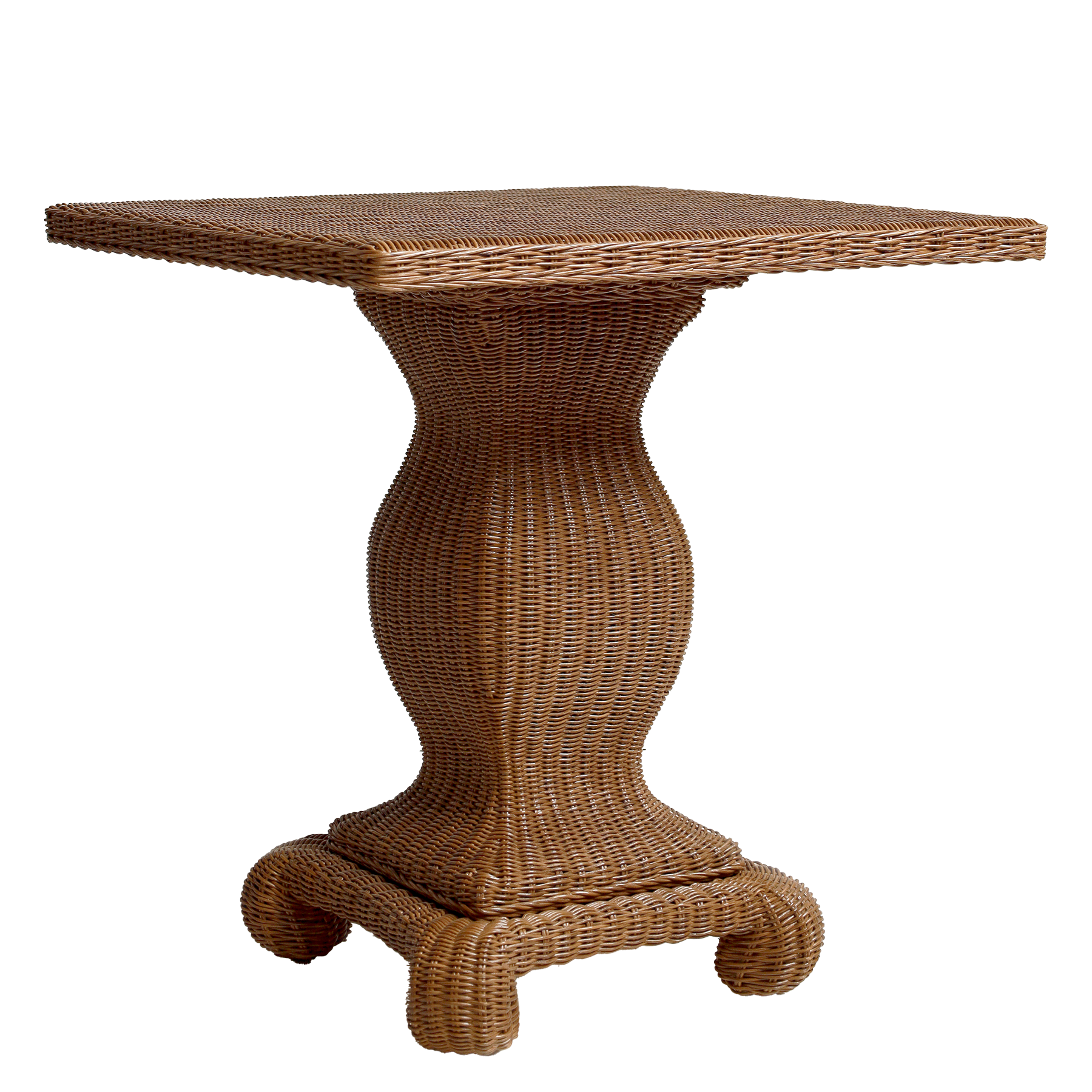 Taormina Rattan Square Table