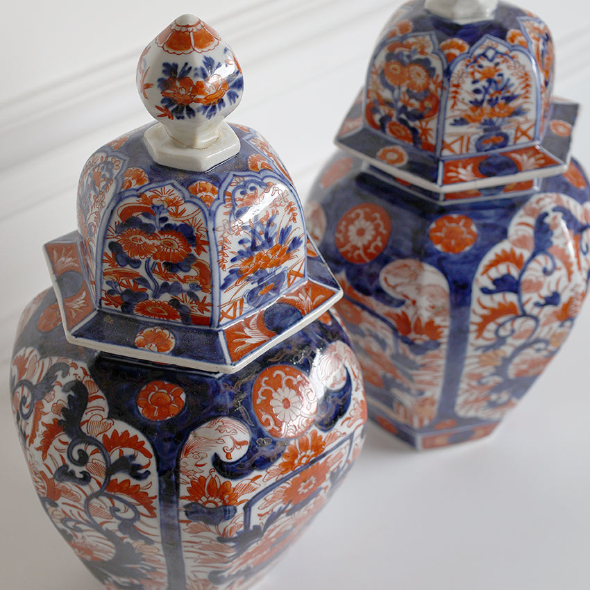 Pair of Imari Porcelain Vases II