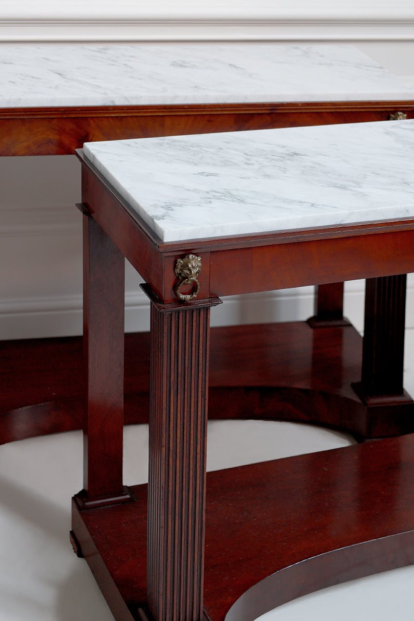 Pair of 19th Century Butler's Console Tables