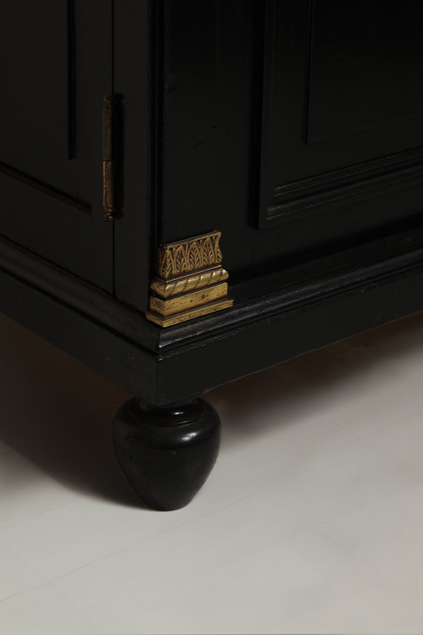 Pair of 19th Century French Ebonised Bookcases