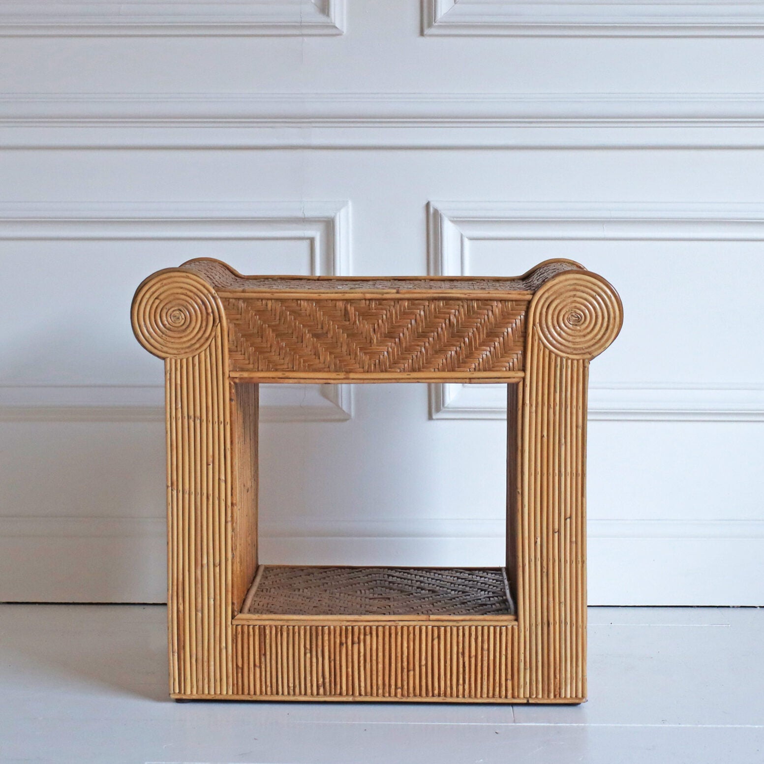 Portofino Rattan Side Table