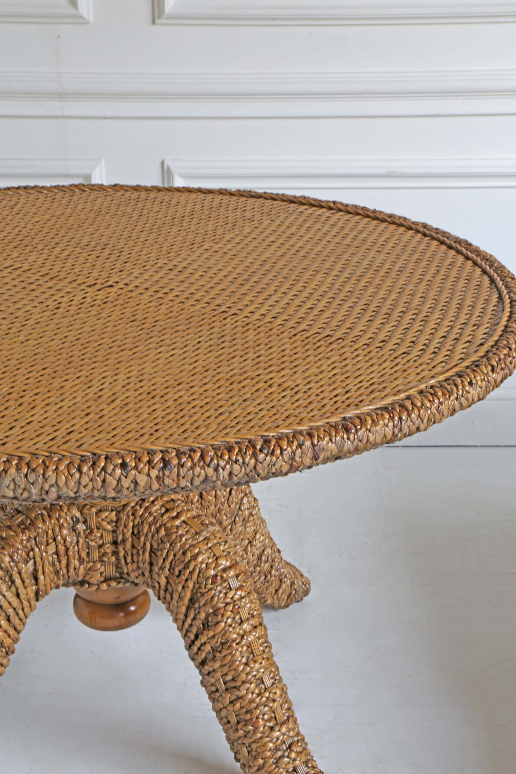 Rabat Rattan Table