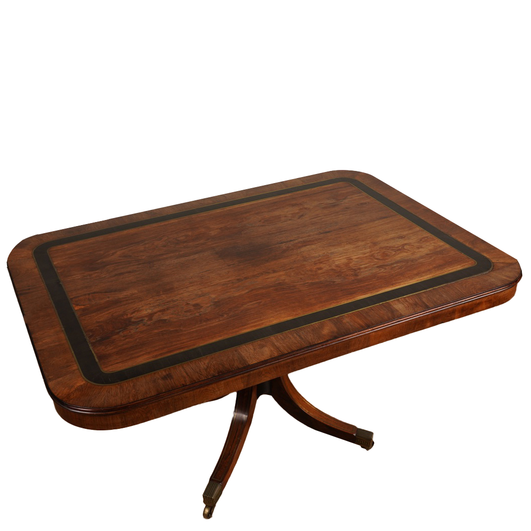 19th Century Regency Rosewood Snap Top Table