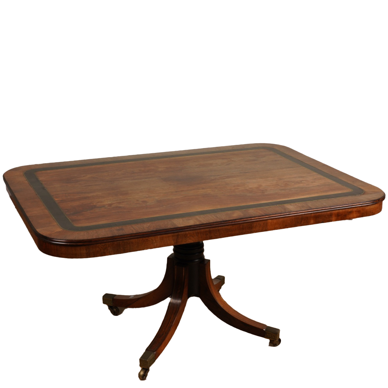 19th Century Regency Rosewood Snap Top Table