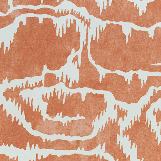 Rivière Wallpaper - Orange