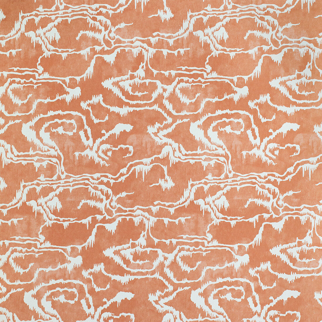 Rivière Wallpaper - Orange