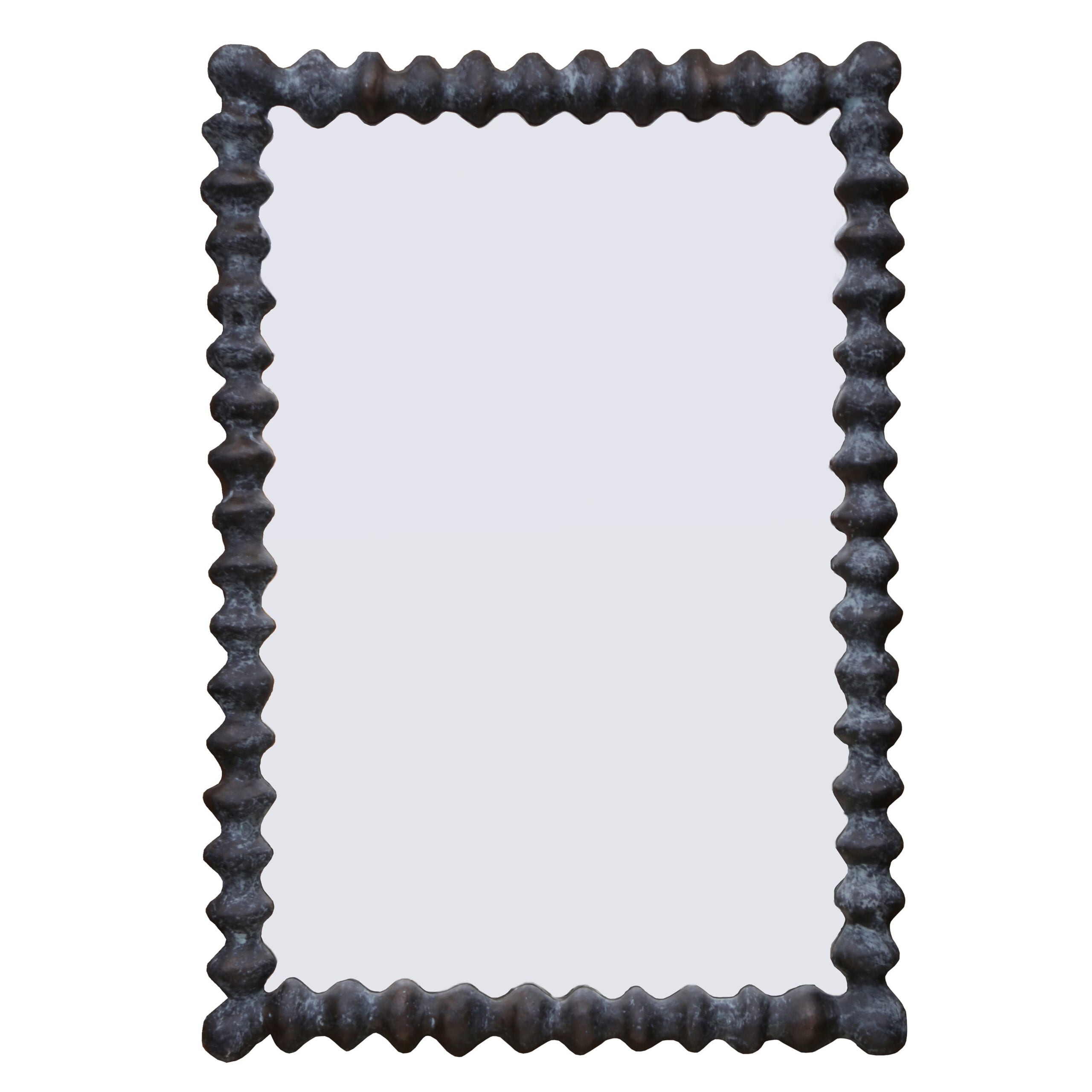 Rocky Mirror - Bronze Verdigris