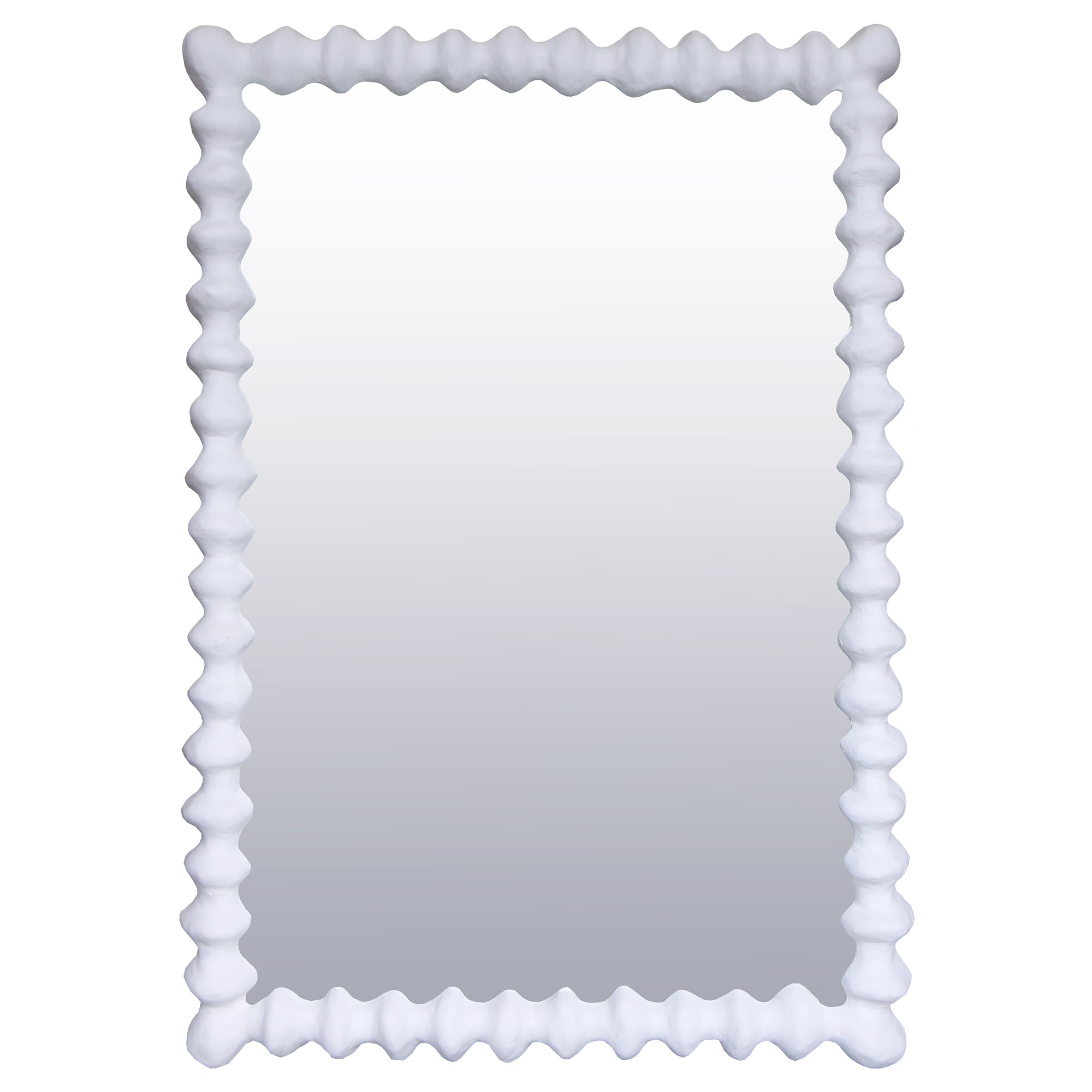 Rocky Mirror - White