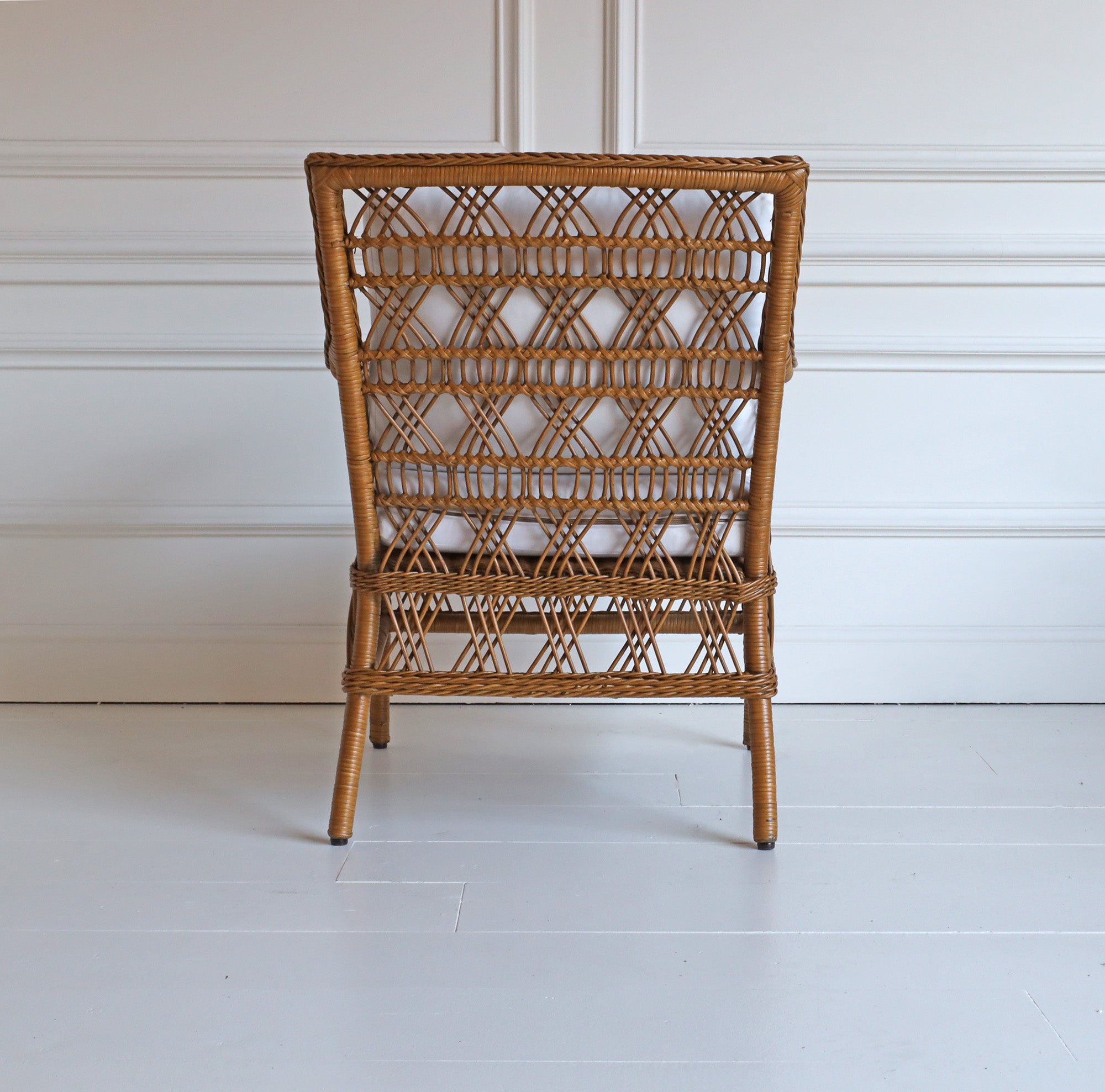Salma Rattan Armchair - Teak