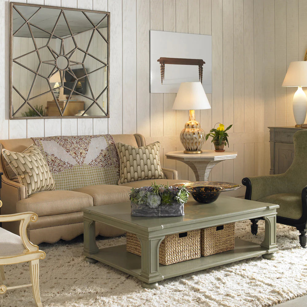 Hourglass Table - Silver