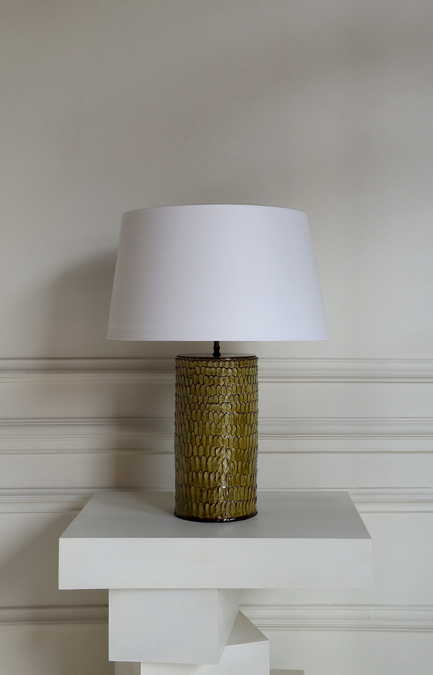 Montrose Table Lamp - Green Pellet