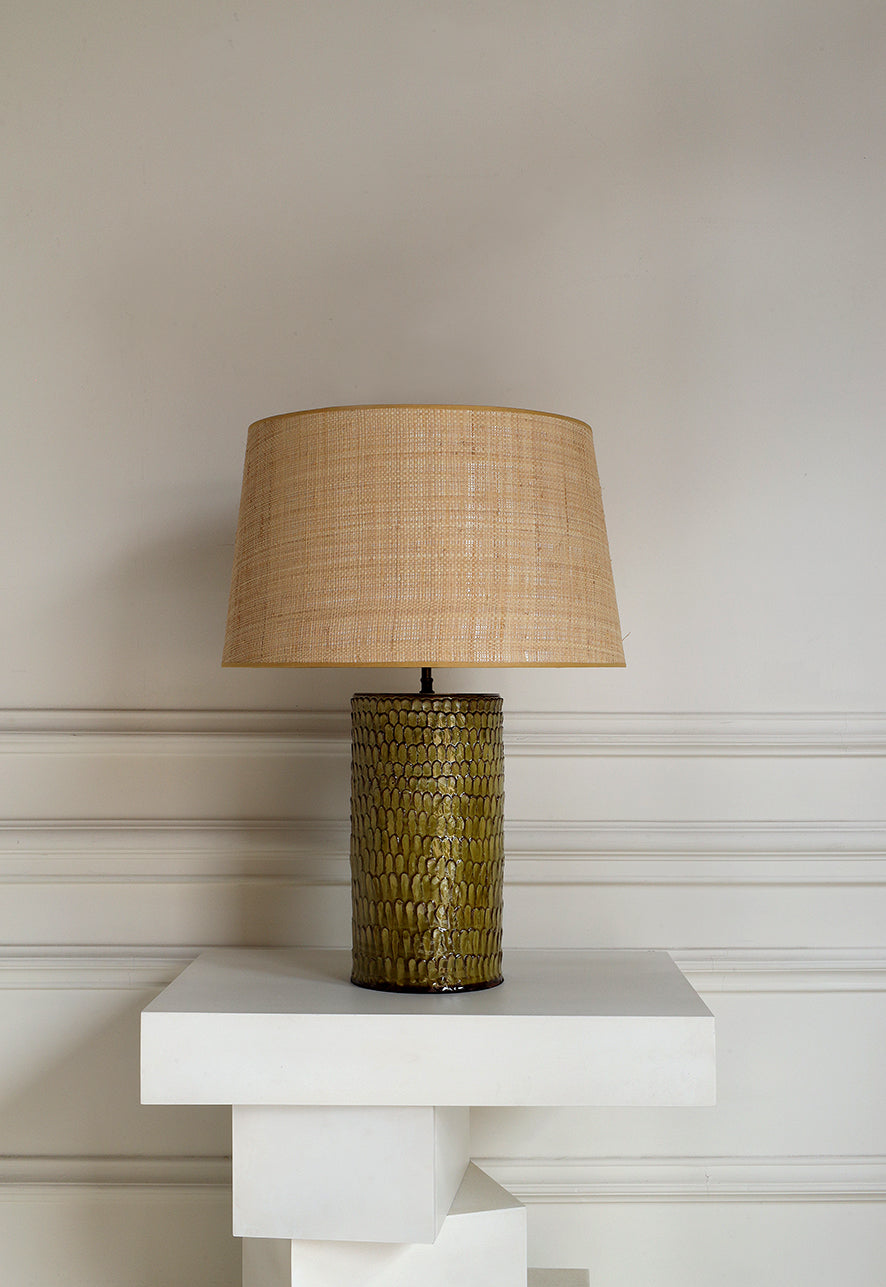 Montrose Table Lamp - Green Pellet