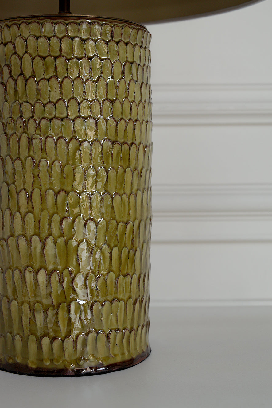 Montrose Table Lamp - Green Pellet