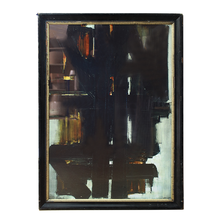 Study in Black - Artwork by Pierre Soulages