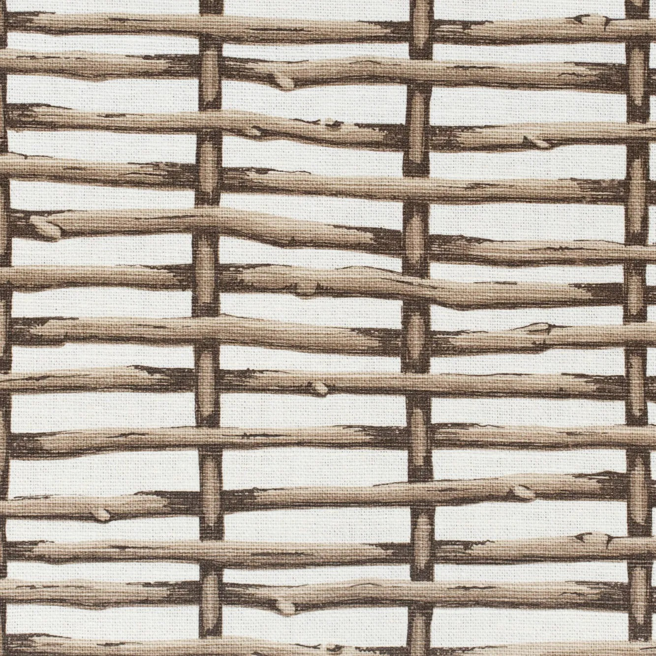 Twig Fence - Brown