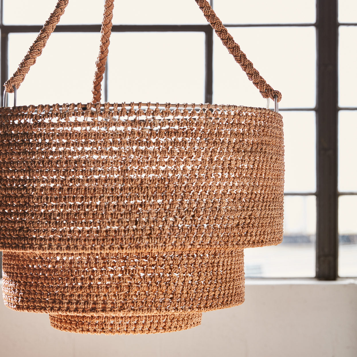 Veranda Woven Pendant - Natural