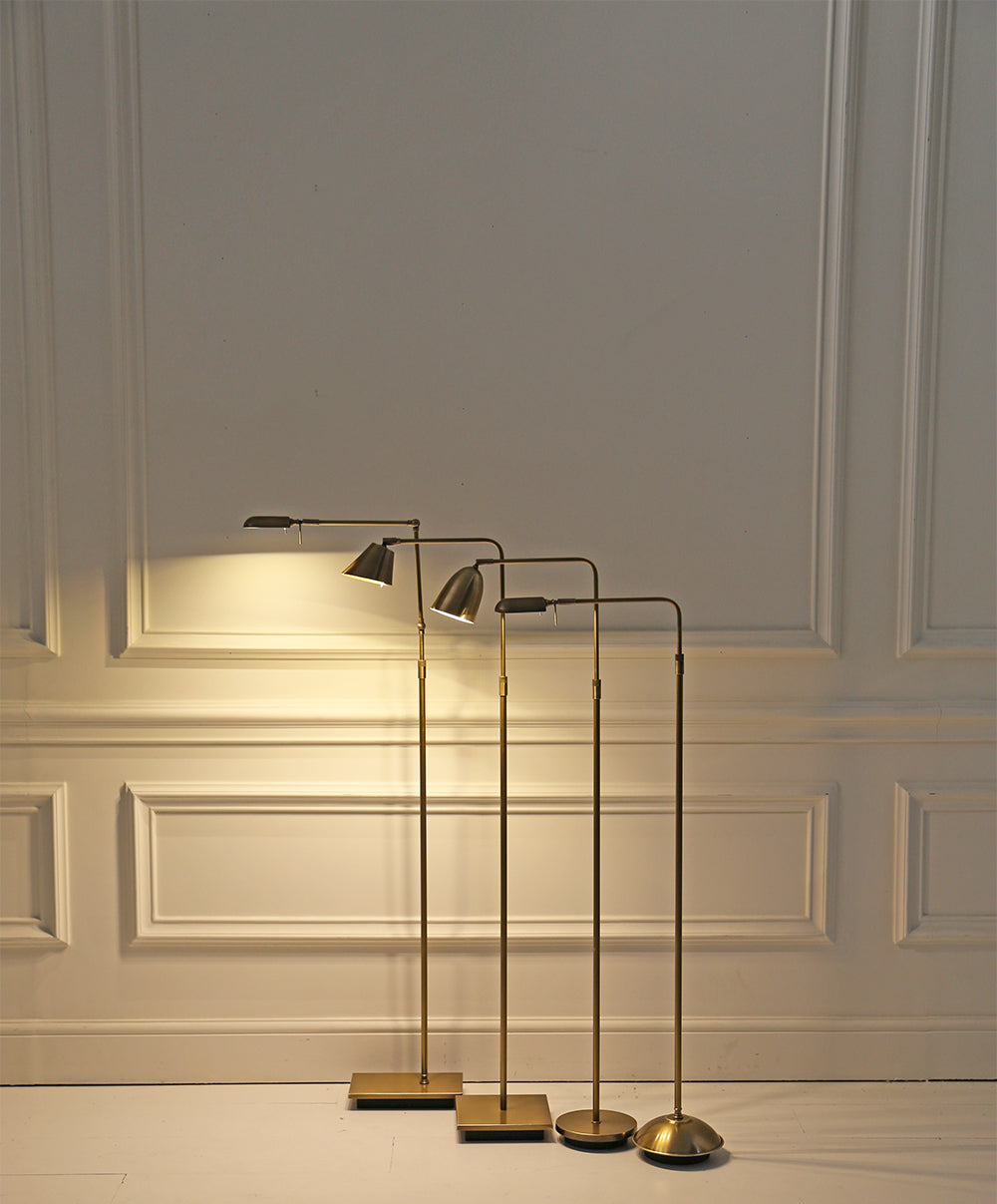 Ischia Cordless Floor Lamp - Antique Brass