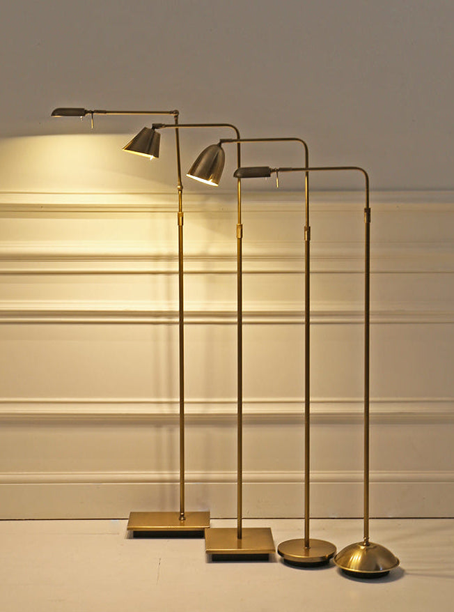 Berkeley Cordless Floor Lamp - Antique Brass