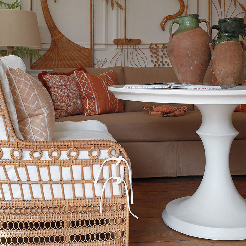 Spruce Outdoor Dining Table - White