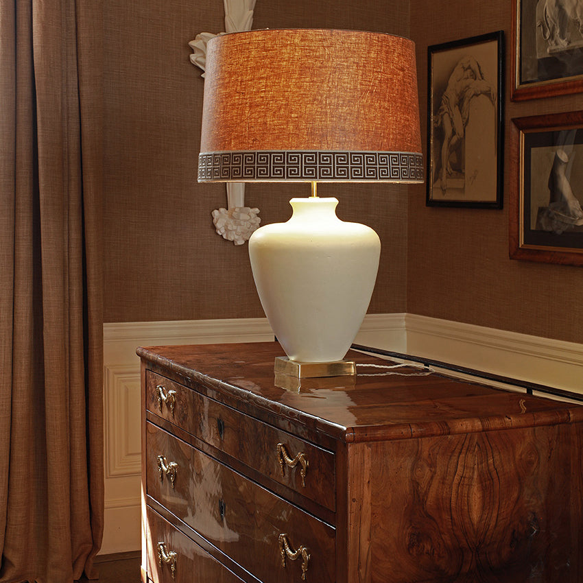 Philip Table Lamp - White