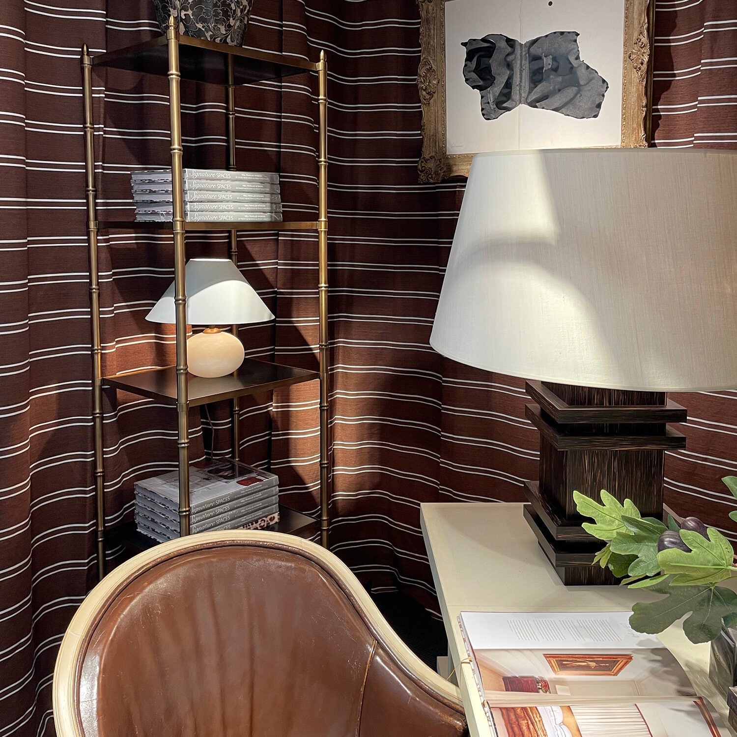 Doheny Brass Etagere