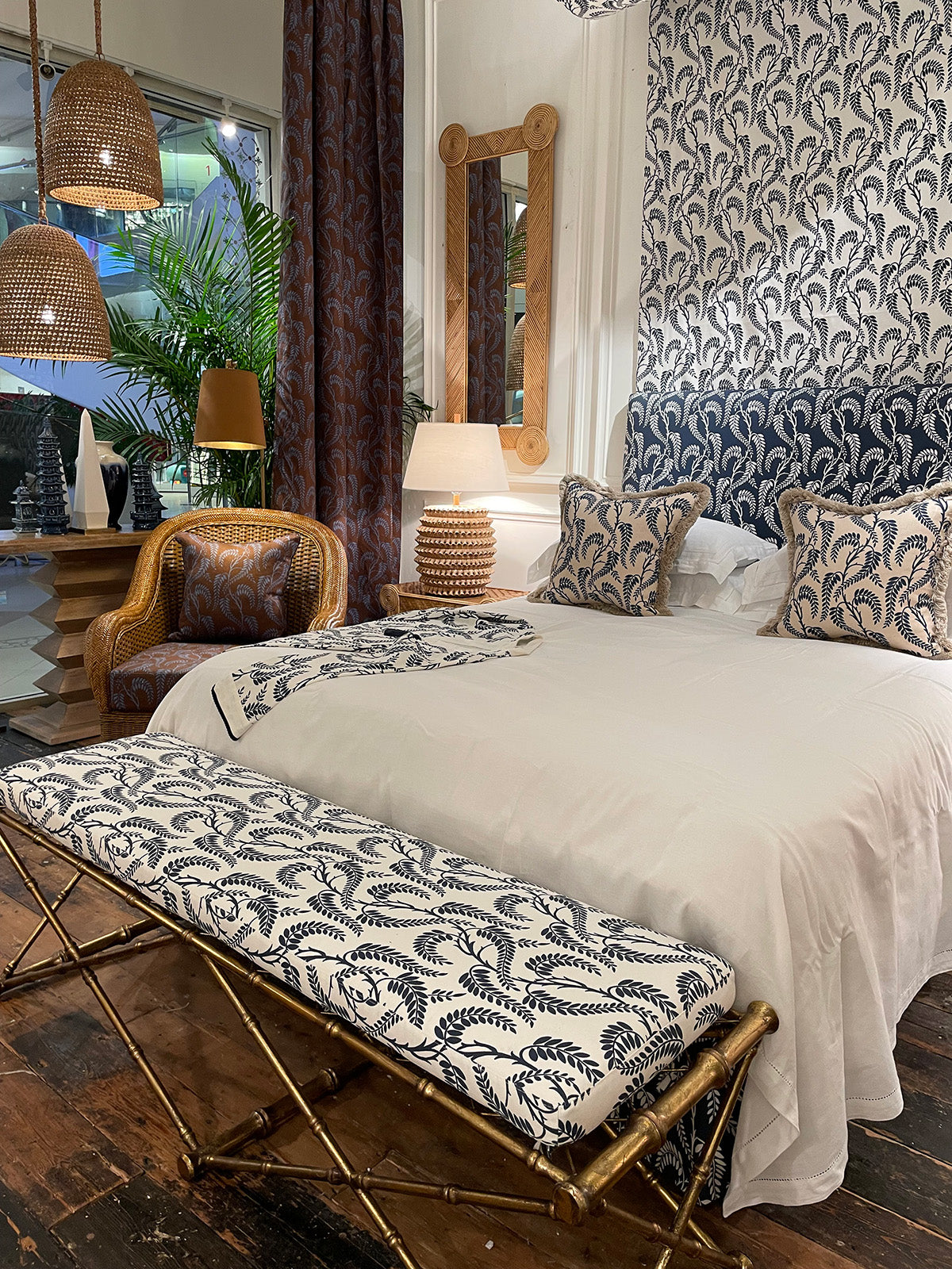 Green Oaks Pendant - Natural