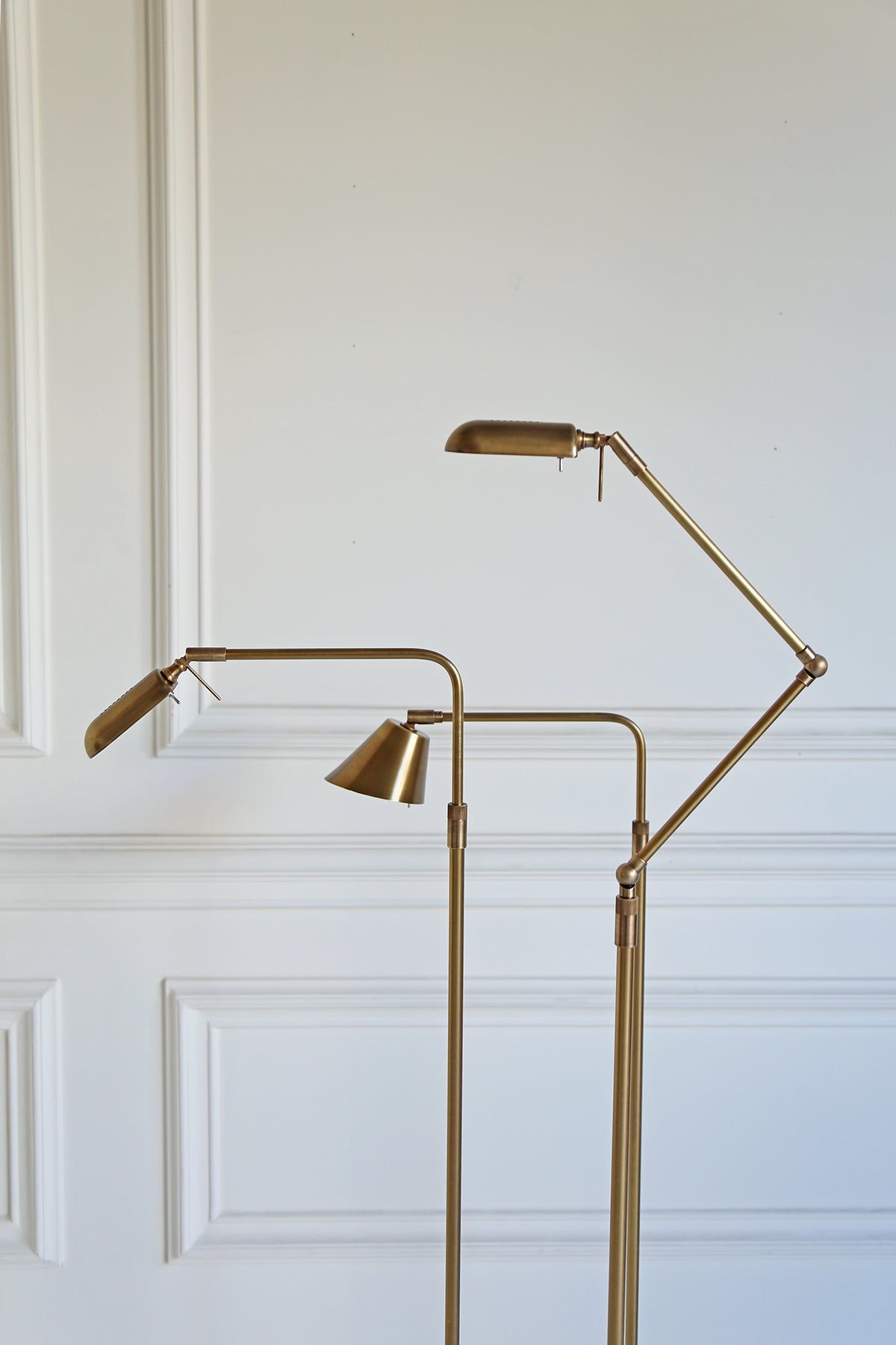 Ischia Cordless Floor Lamp - Antique Brass