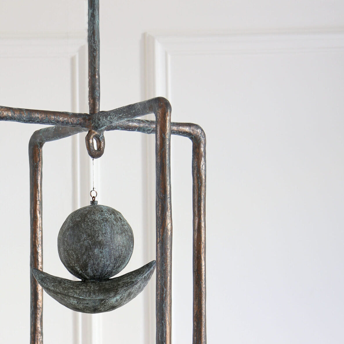Luna Chandelier - Bronze Verdigris