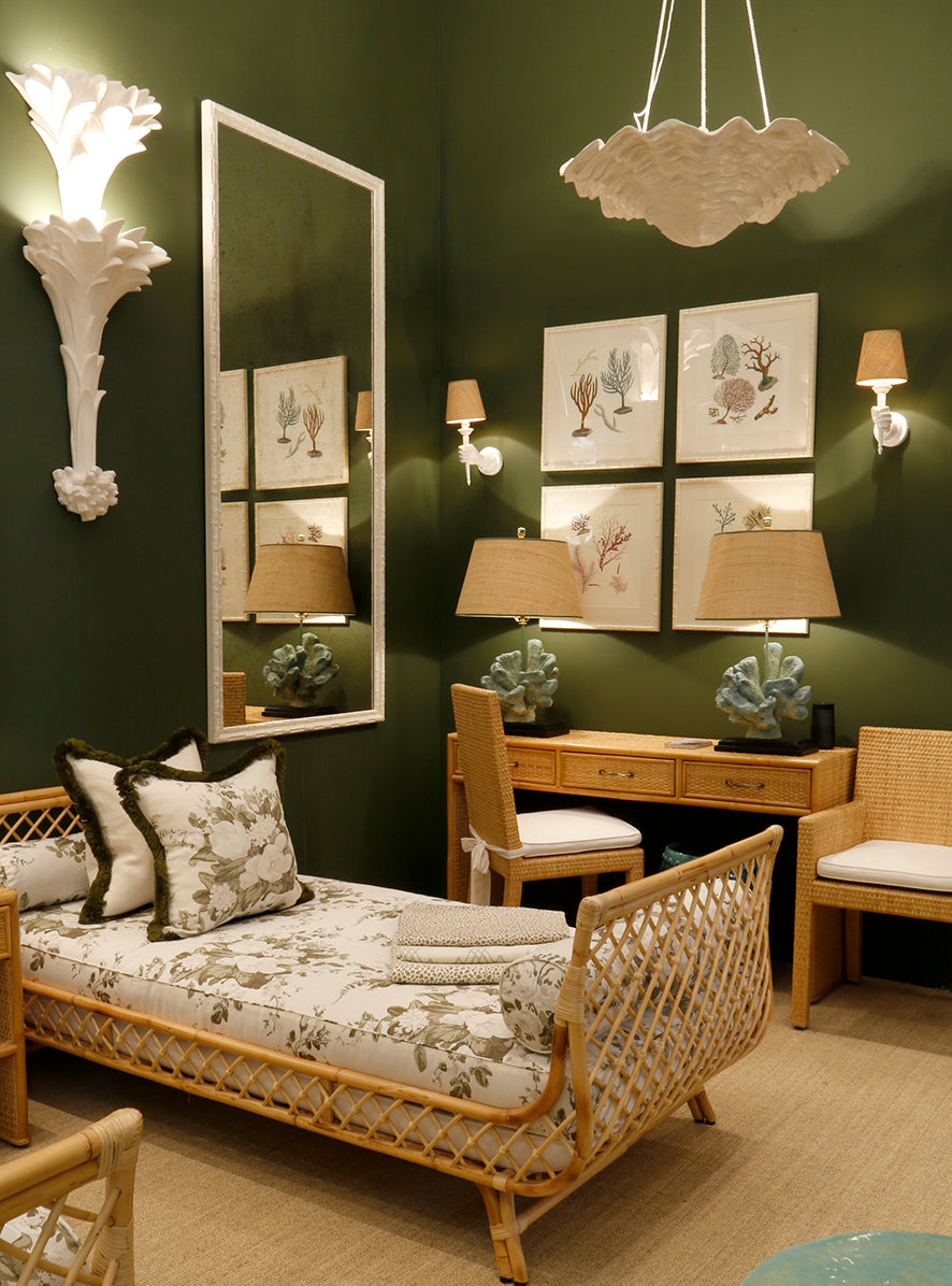 Double Bamboo Mirror - Tall