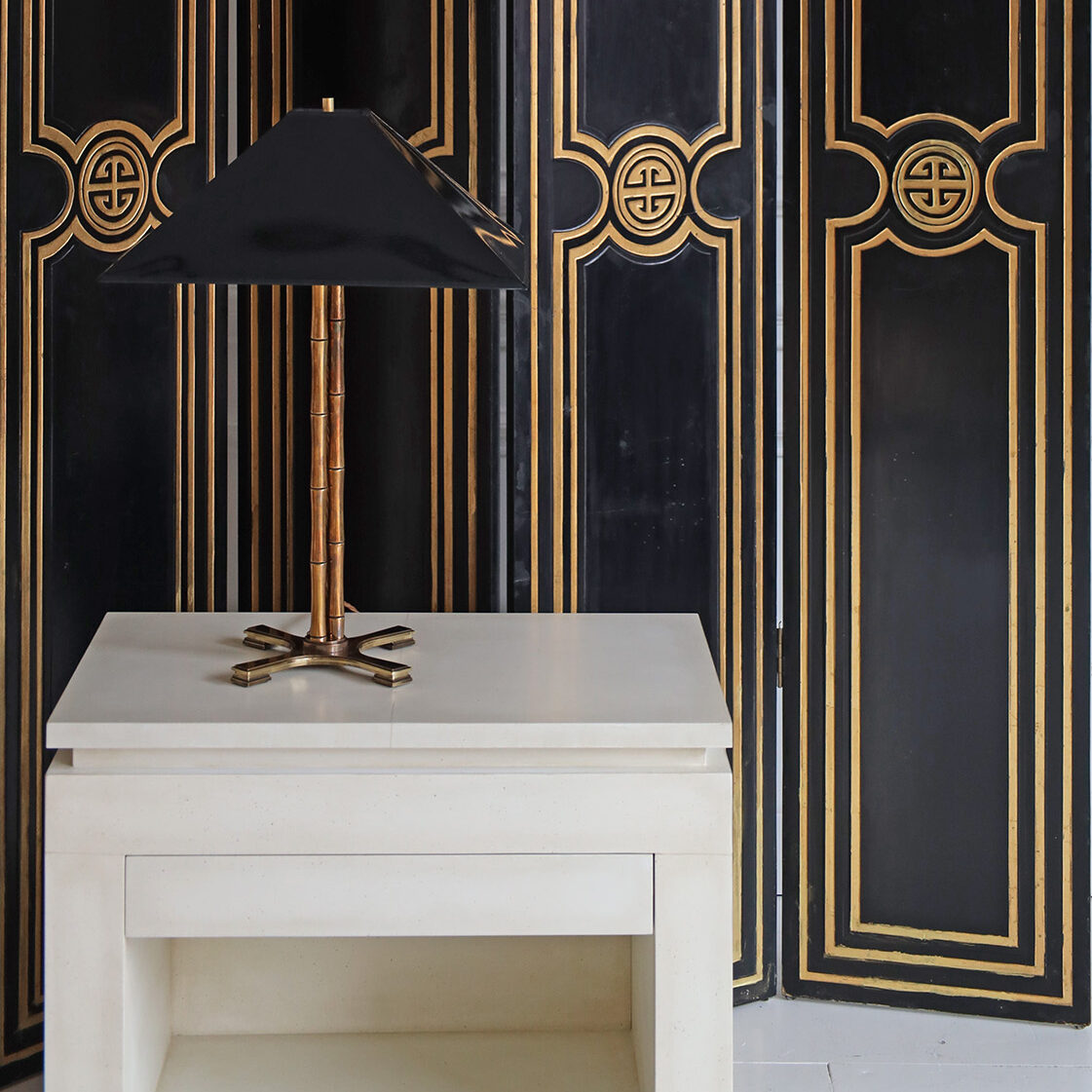Trio Bamboo Table Lamp *LIMITED STOCK