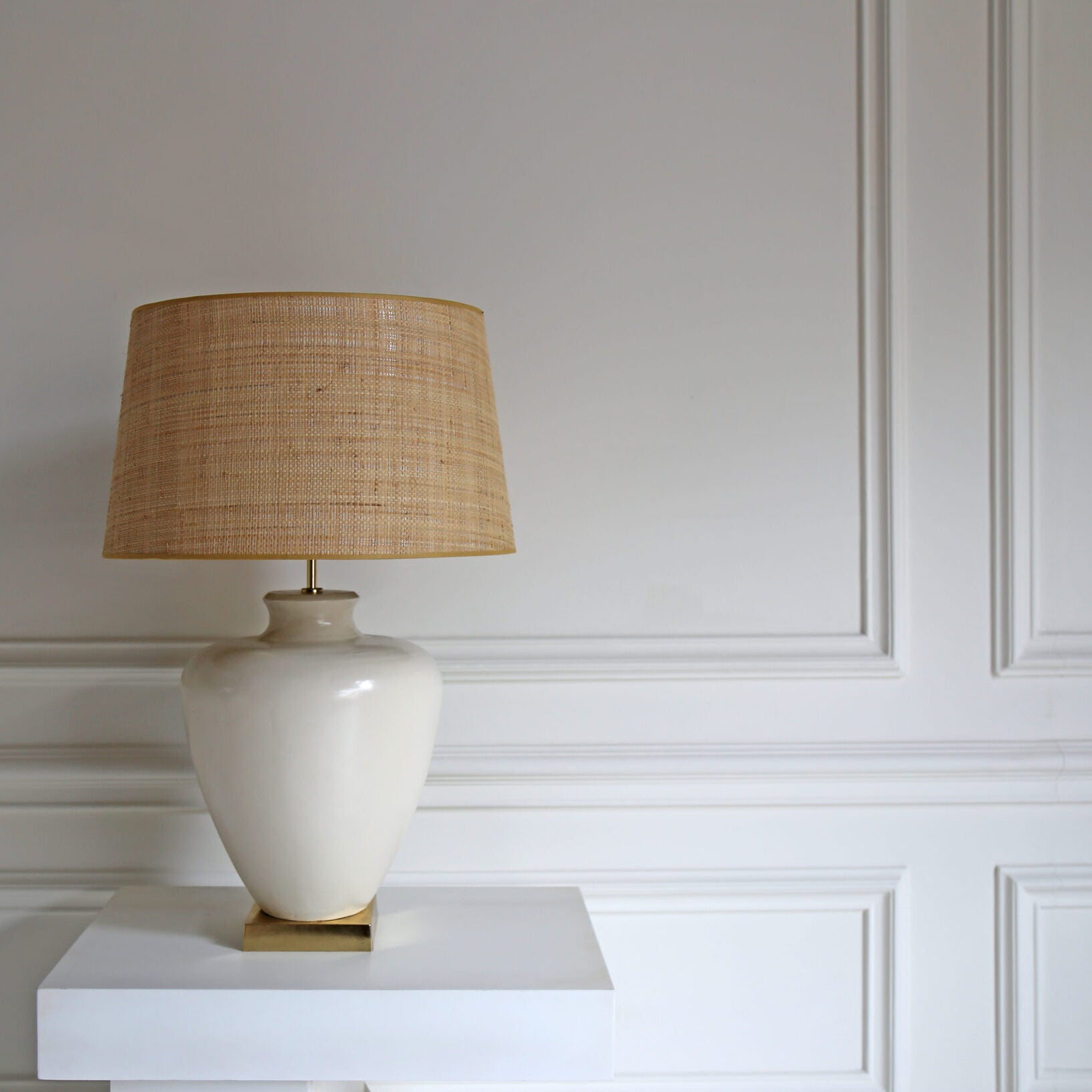 Philip Table Lamp - White