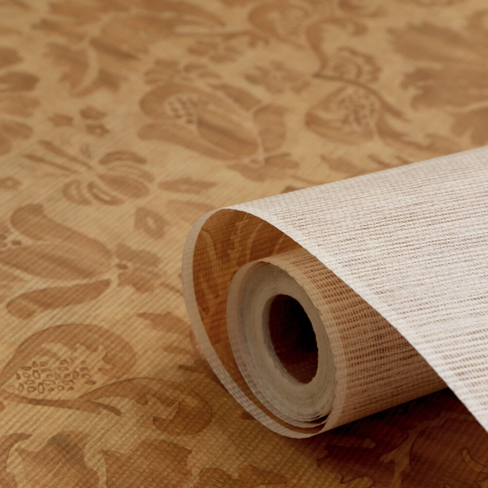 Rialto Damask Wallpaper - Cream