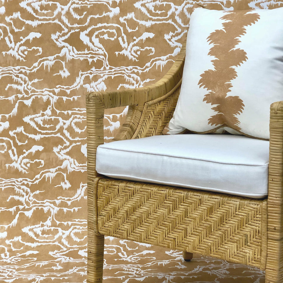 Rivière Wallpaper - Ochre
