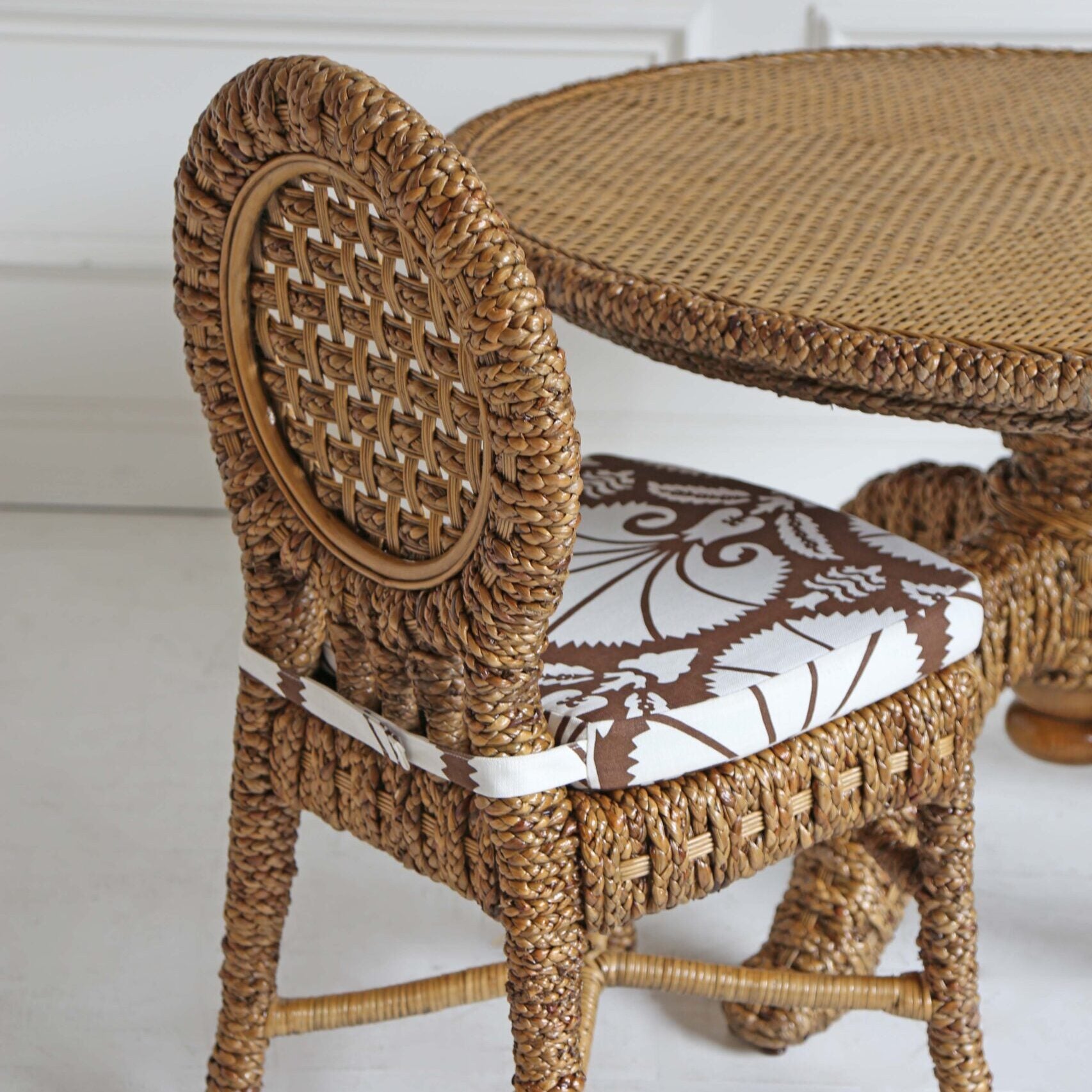 Rabat Rattan Table