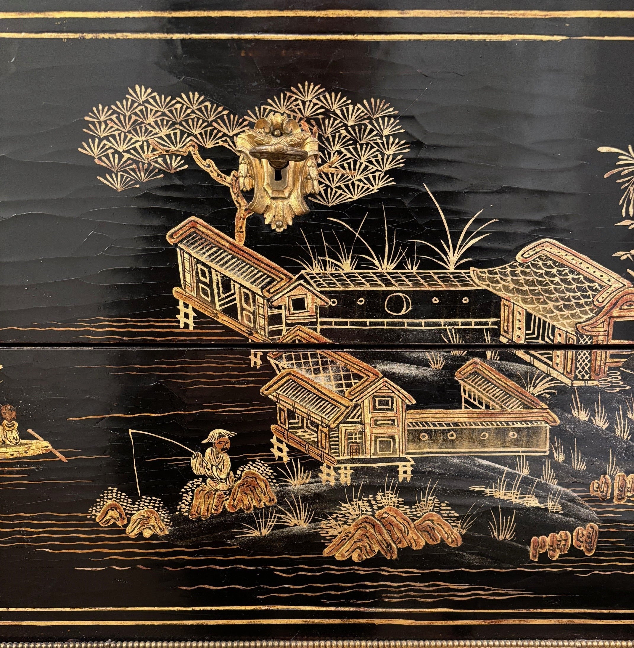 19th Century Maison Jansen Chinoiserie Commode