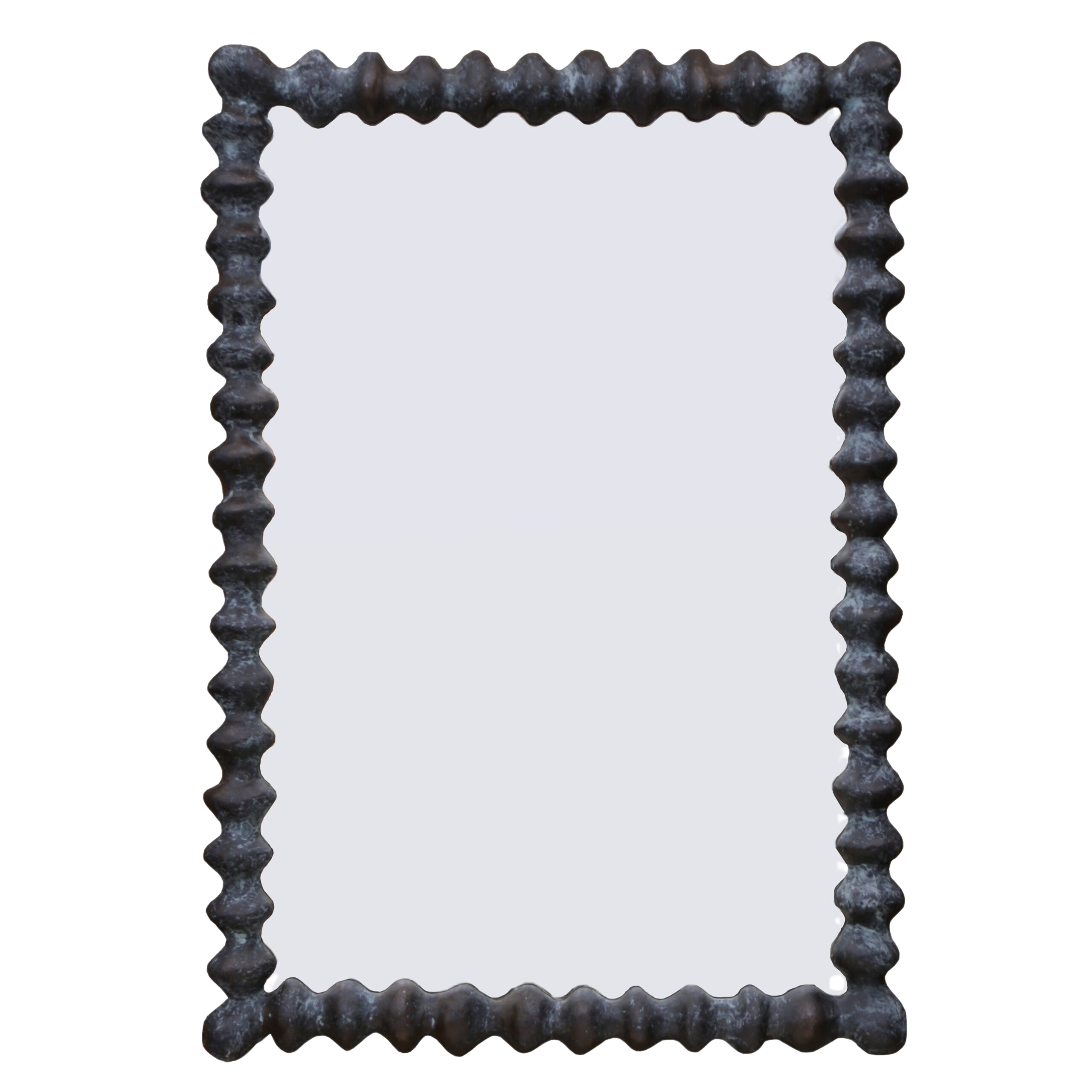 Rocky Mirror - Bronze Verdigris