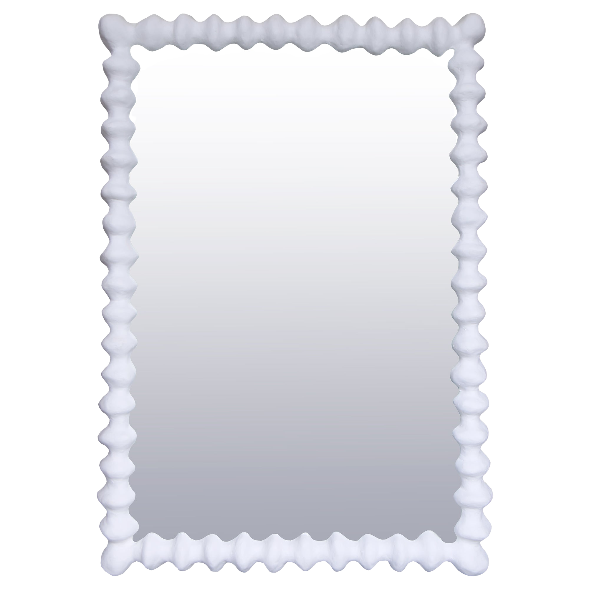 Rocky Mirror - White