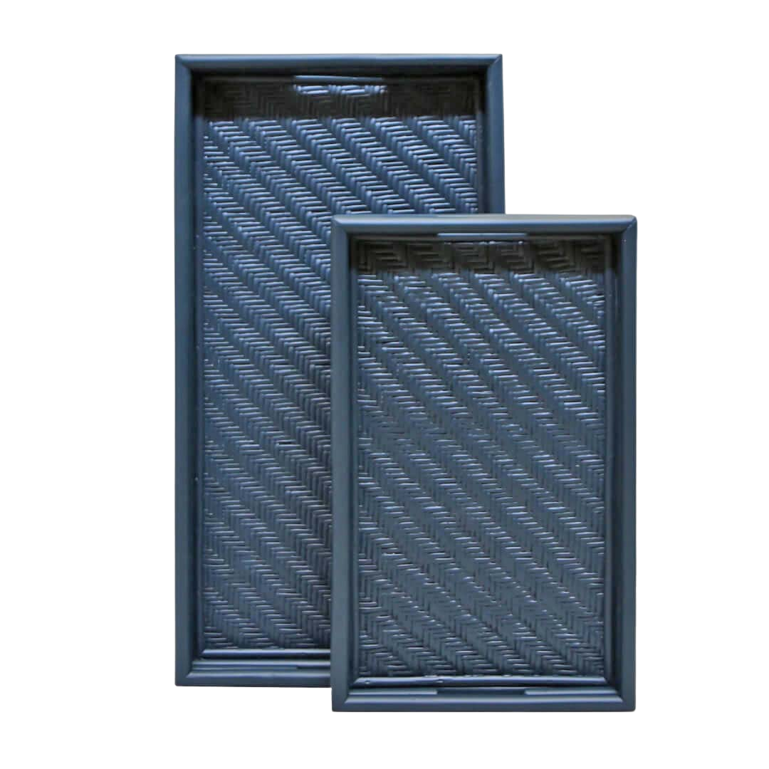 Nias Tray Large - Navy