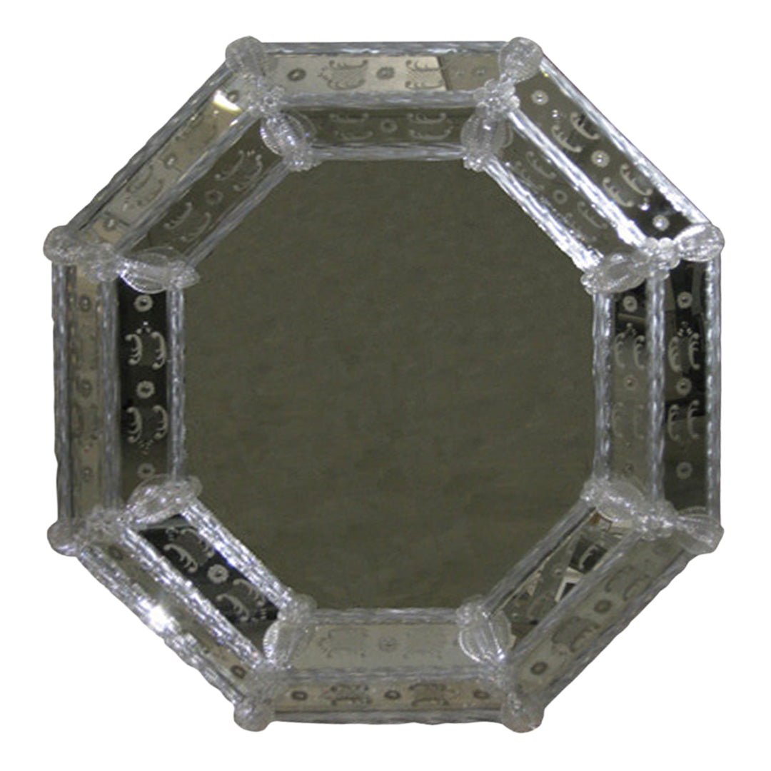 Octagonal Venetian Style Mirror