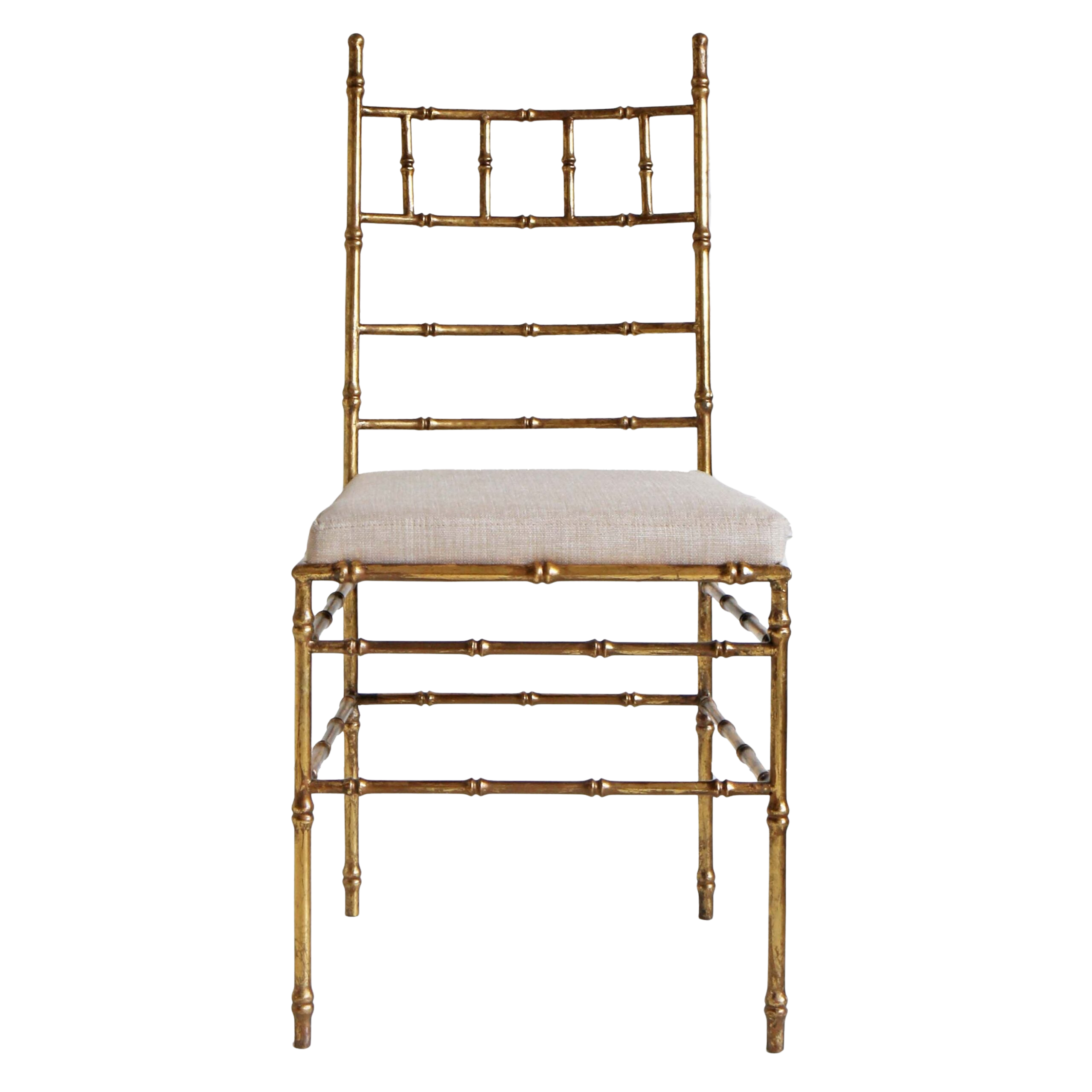 Gilt Bamboo Chair