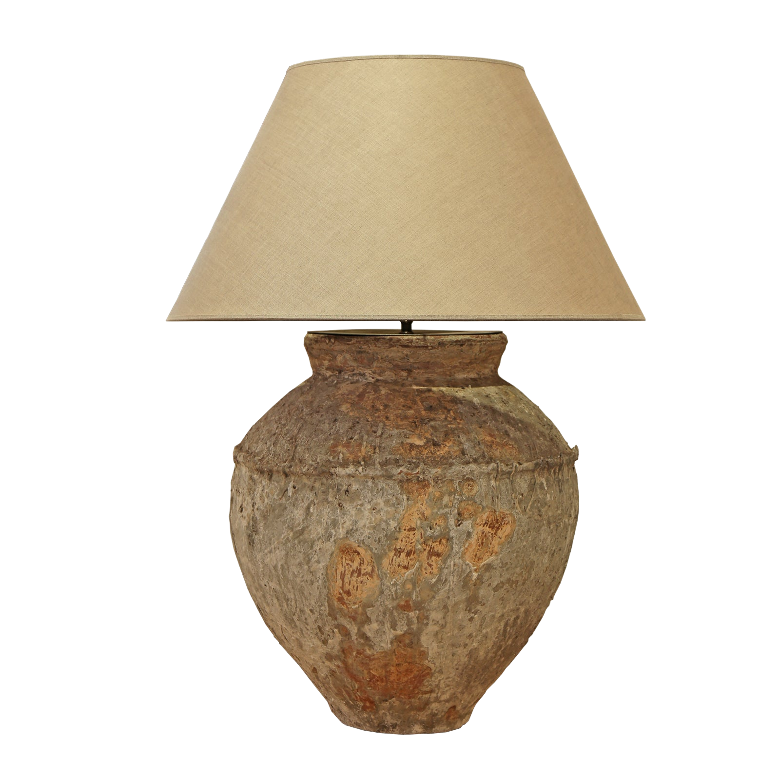 Archaic Water Jar Table Lamp