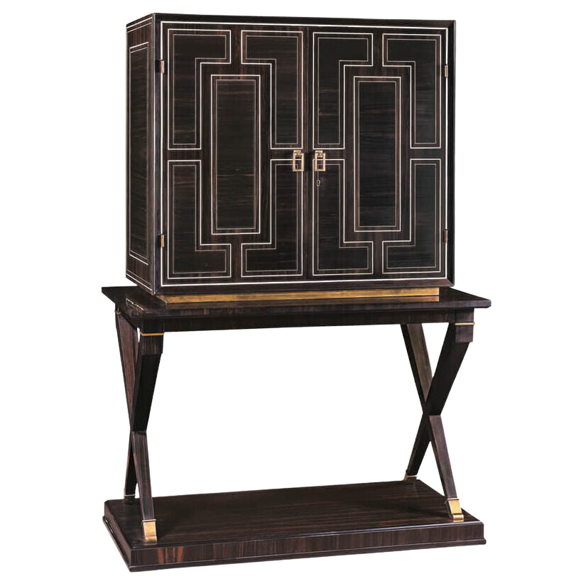 Bazaine II Cabinet on Stand